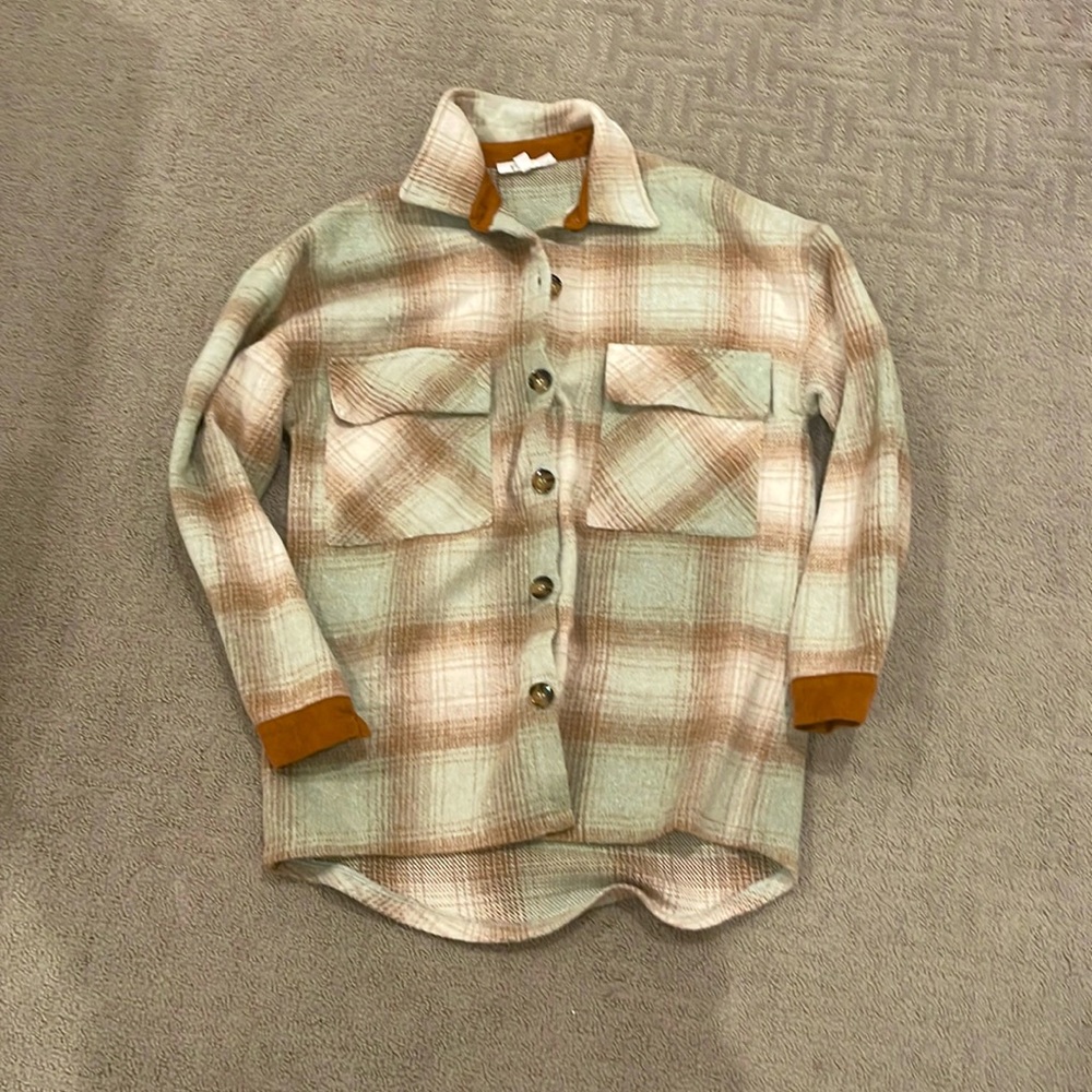Winter Cashmere Button-Up Sweater